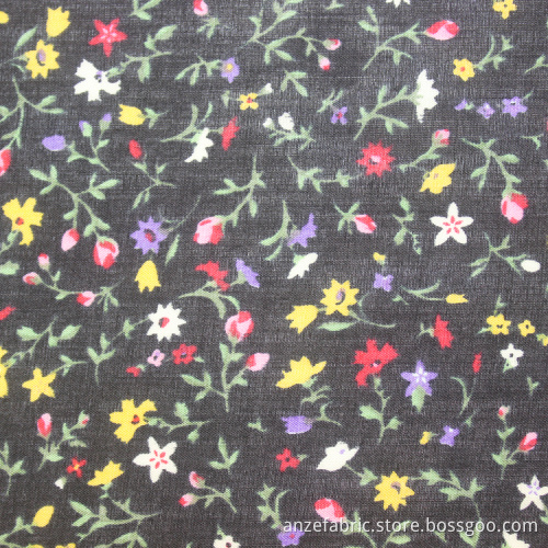 Wholesale voile fabric digital printing cotton voile fabric